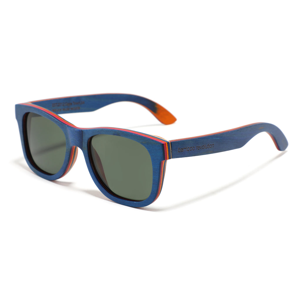 The Skateboard Decking Range - Polarized Sunglasses - black lens