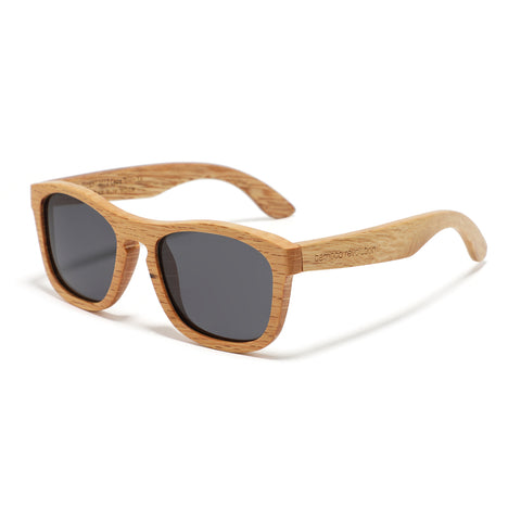 The Alt. Range - Polarized Sunglasses - Beech wood, black lens